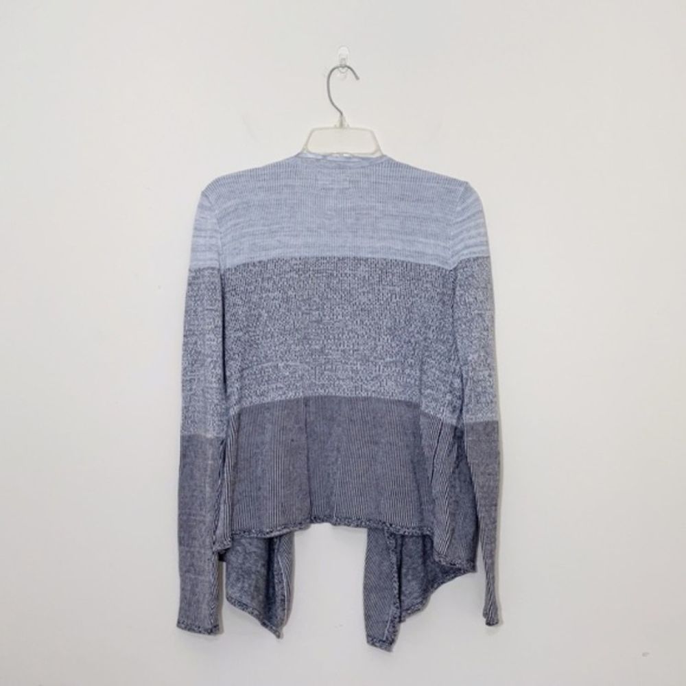 Lou & Grey Drapey Open Front Colorblock Cardigan - image 2